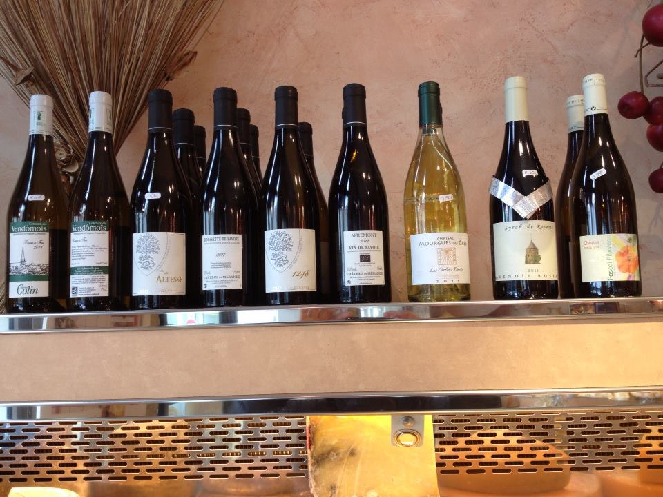 Fromagerie Polèse Lyon - Les accompagnements - choix de vins
